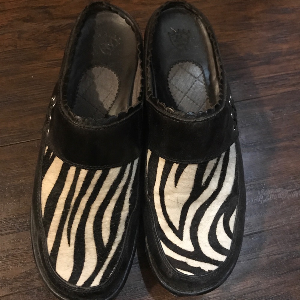 Ariat Zebra Clogs